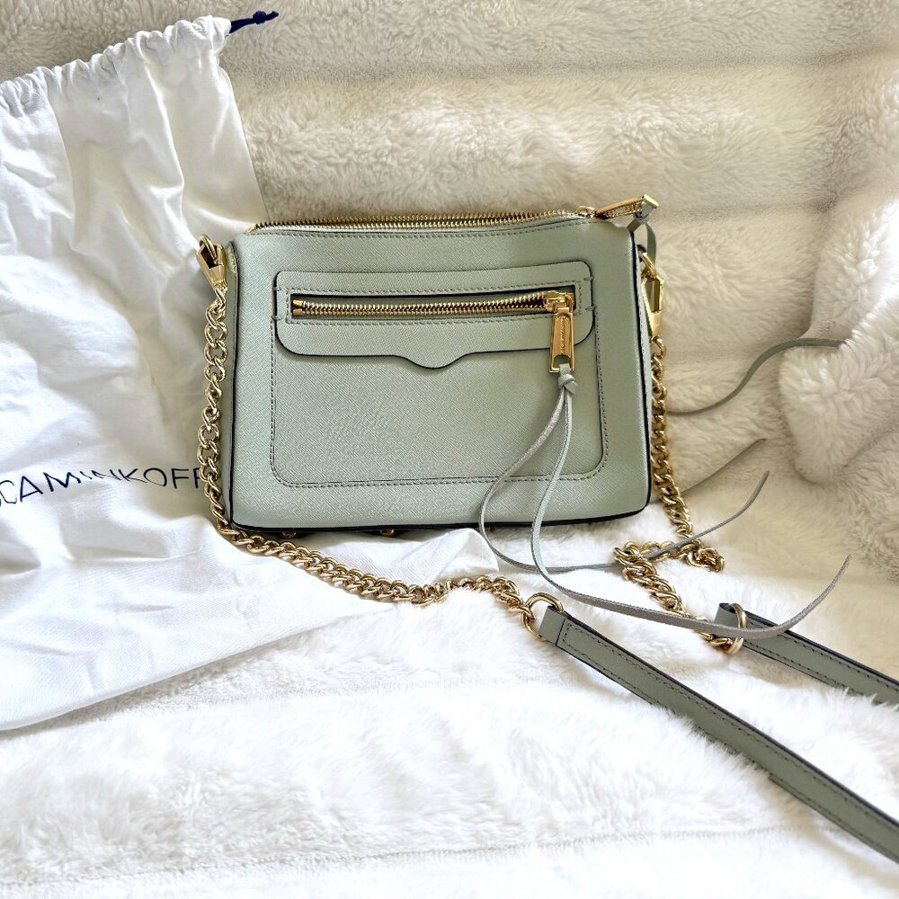 Rebecca Minkoff Avery Crossbody | Mint | Like New